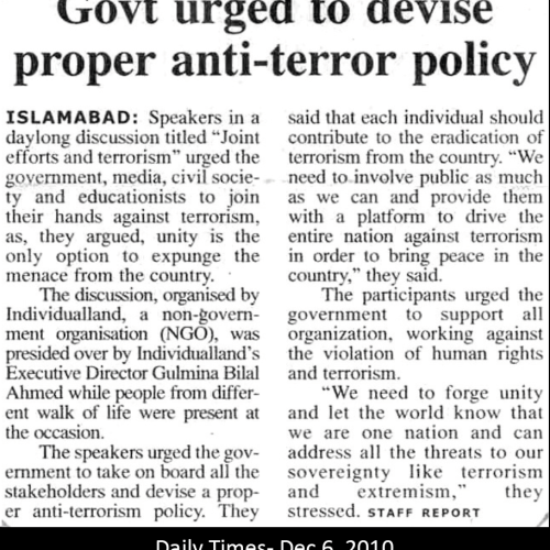 Daily Times - Dec 6, 2010