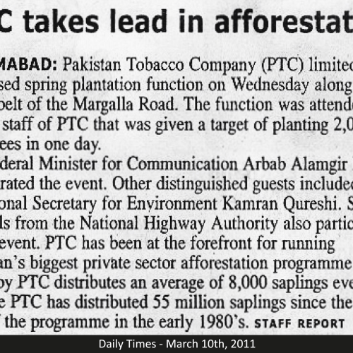 Daily Times - March 10th, 2011
