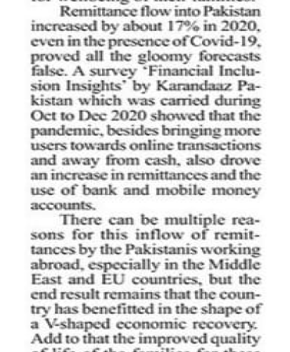 Pakistan Observer - June 22nd, 2021