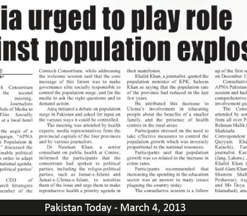 Pakistan Today - March 4, 2013