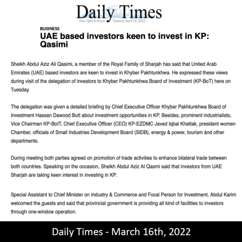 Daily Times - March 16th, 2022