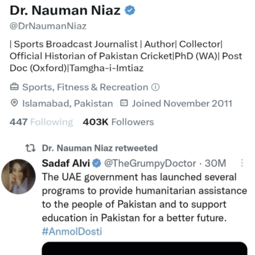 Dr. Nauman Niaz